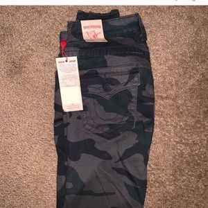 True religion camo jeans